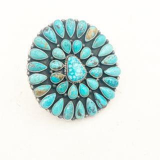 Charles Johnson Massive Kingman Cluster Ring