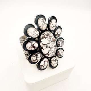 Chimney Butter 8inch Massive Wild Horse Cluster Cuff