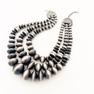 Rose Martin 3 Strand Masterpiece Necklace