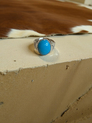 Annie Lincoln Single Stone Kingman Ring