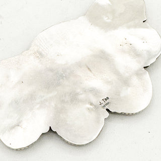 Justine Tso "Baca" Oversized Blackjack Half-cluster Necklace