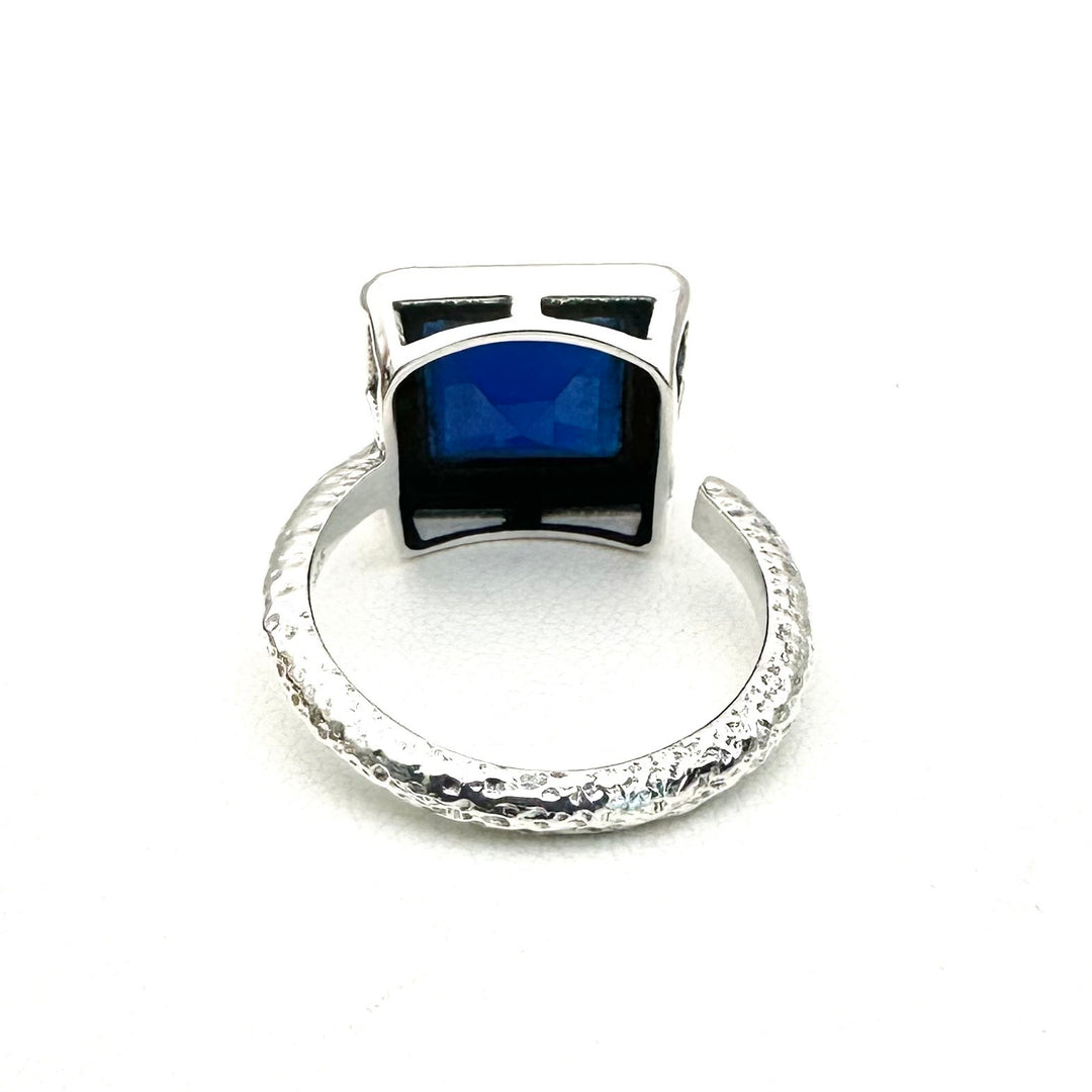 Crown Jewel Ring - Blue Aventurine