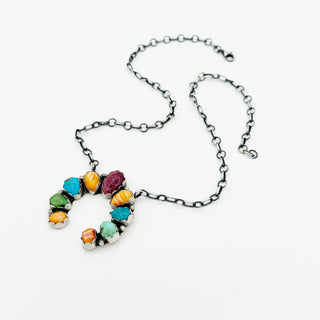 Native Made Rainbow Cluster Necklaces