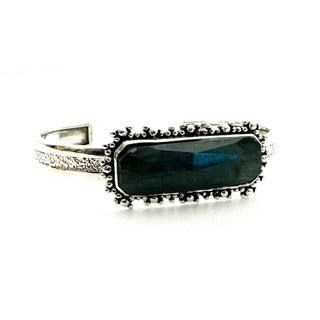 Brilliant Baguettes Cuff - Labradorite