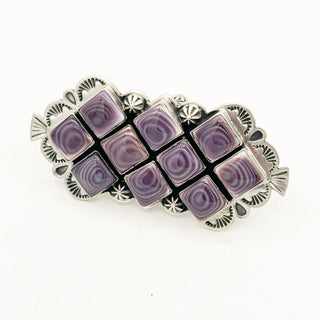 CHARLES JOHNSON OVERSIZED MOSAIC RINGS