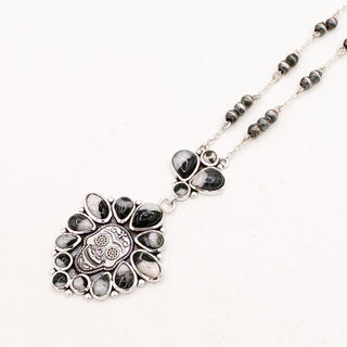 Hespera Sugarskull Cluster Necklace