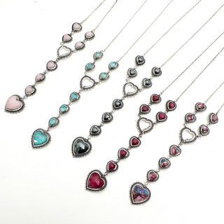 Lariat Heart Necklace