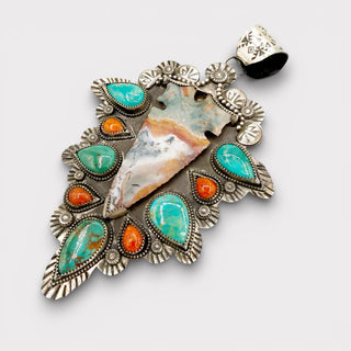 Kurt Card Arrowhead Pendant