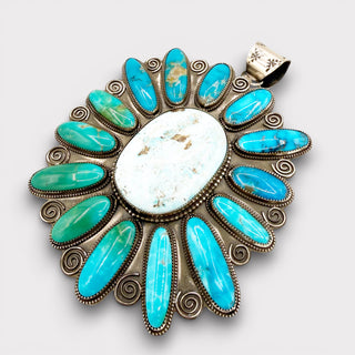 Kurt Card Dry Creek and Royston Ombre Oversized Cluster Pendant